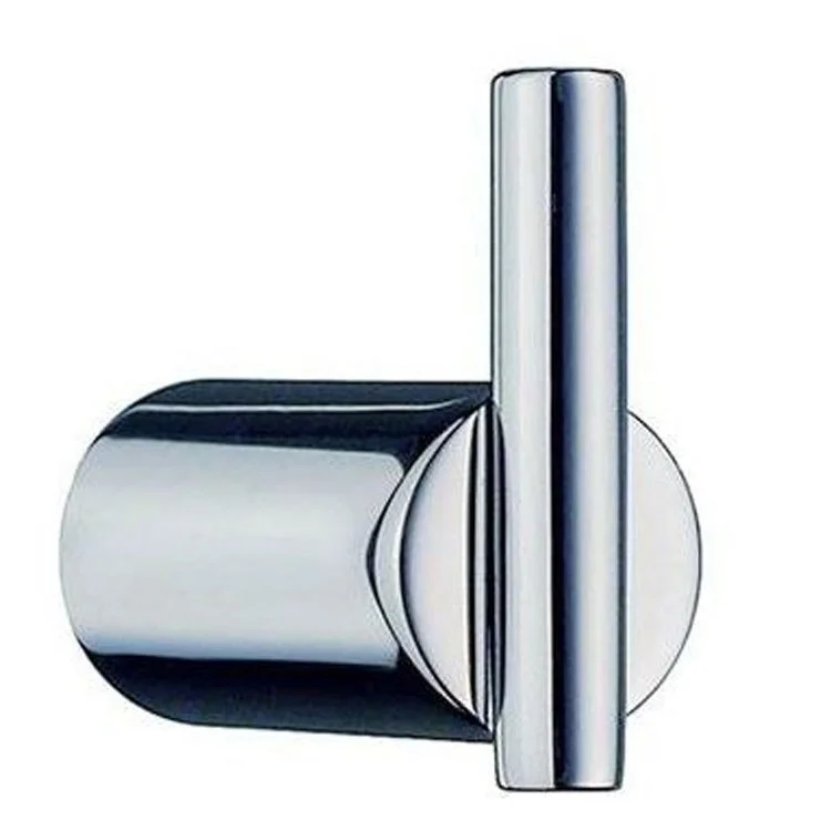 Hook Single Polished Chrome 1-3/8 Inch 1-5/8 Inch Wall Mount Stainless Steel