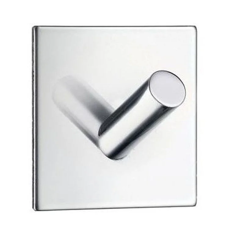 Hook Single Polished Stainless Steel 1-7/9 x 1-1/4 x 1-7/9 Inch 1-1/4 Inch Wall Mount